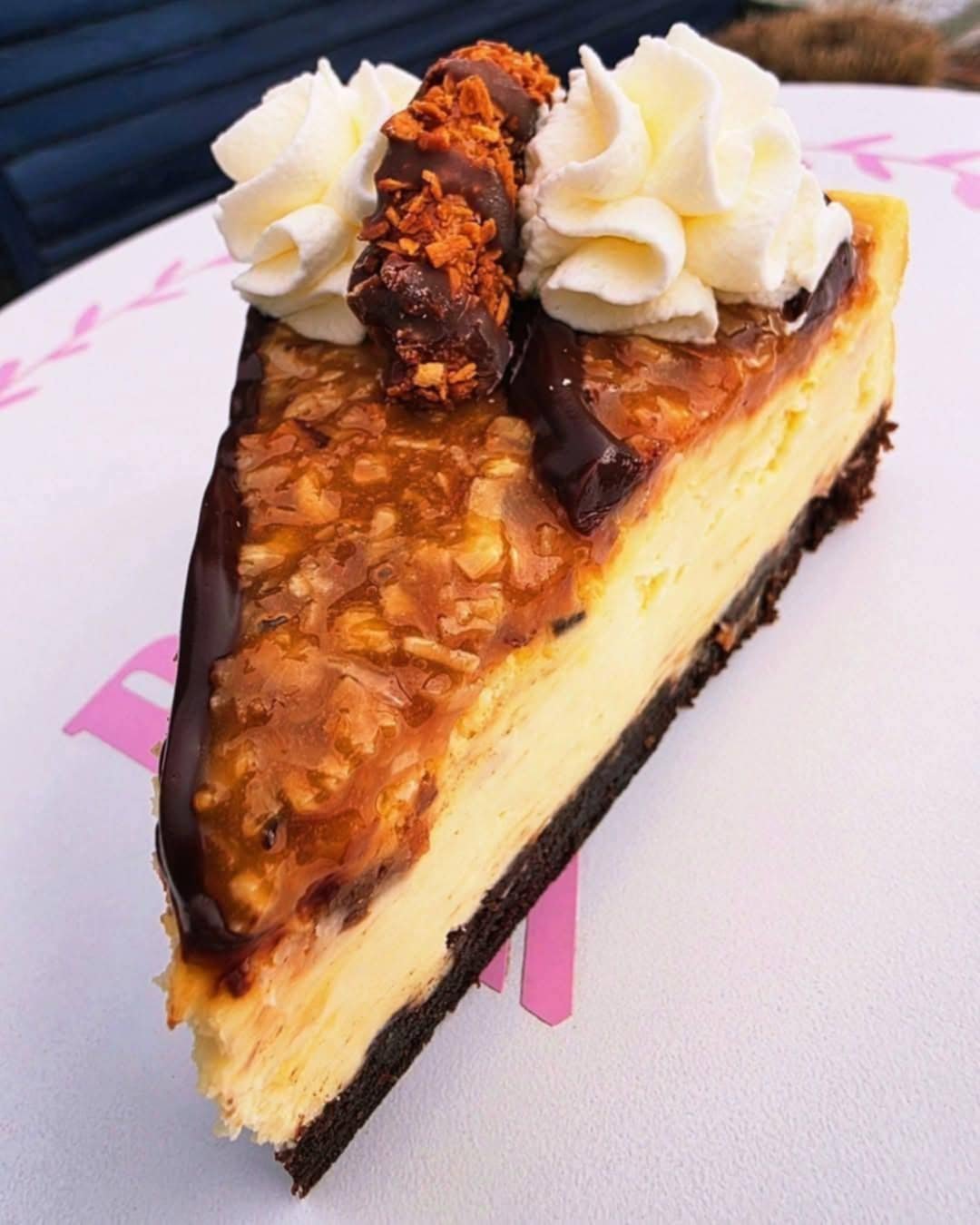 Samoa-Brownie-Bottom-Cheesecake